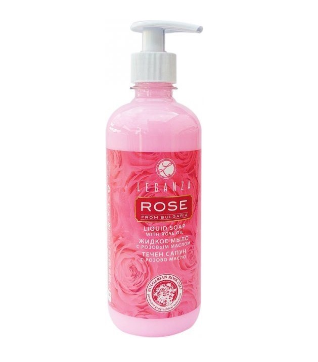 LEGANZA ROSE – Tekuté mydlo s pravým ružovým olejom 500 ml